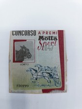 figurina Concorso a premi Motta Sport 1947 Trotto Loreto Cavalli