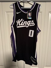 Malik Monk 2024-25 Sacramento Kings Authentic Black Jersey Icon XL 52 NEW NWT