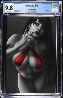 Vampirella Vol. 8 #1 AC CGC 9.8 Warren Louw /700 2025
