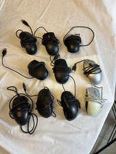 Lot Of 10 Vatious Wired Mouse Optical Scroll Usb Different Brands Tested