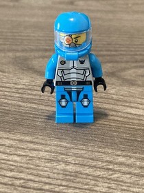 LEGO Solomon Blaze minifigure Galaxy Squad Blue Spaceman 70709 gs004