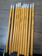 USA Made NOS Vintage Faber Castell VENUS No.2 HB WOOD PENCILS - 11 Unsharpened