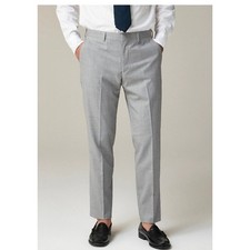NWT J. Crew Men's Ludlow Slim-Fit Suit Pant In Italian Wool Gray 32/30