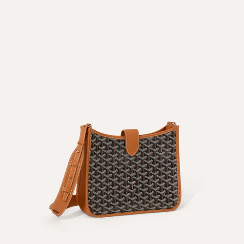 New Authentic Goyard Musette Bag Brown 2026 Shoulder handbag