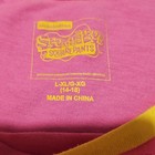 Nickelodeon SpongeBob Girls L (14-16) Pink Short Sleeve Sleepshirt Gown — photo 3