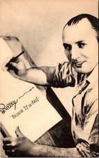 Postcard Robert Ripley Believe It or Not Cartoonist at Drawing Board