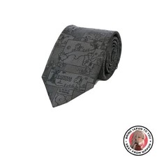 Cravate neuve PEANUTS Snoopy 921005 grise personnage Snoopy et Woodstock cadeau