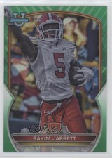 2022 Bowman U Chrome Green Refractor 1/99 Rakim Jarrett #2 5w0