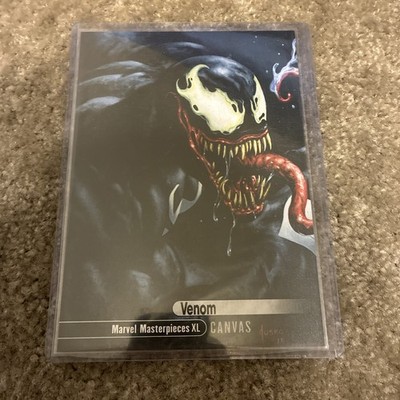 2024 VENOM UD MARVEL MASTERPIECE XL 5X7 #100 CANVAS