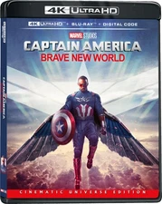 Captain America: Brave New World (4K / Blu-ray+Digital) NEW