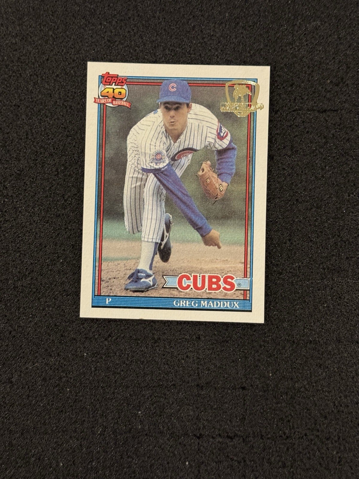 1991 Topps Desert Shield #35 Greg Maddux Chicago Cubs HOF