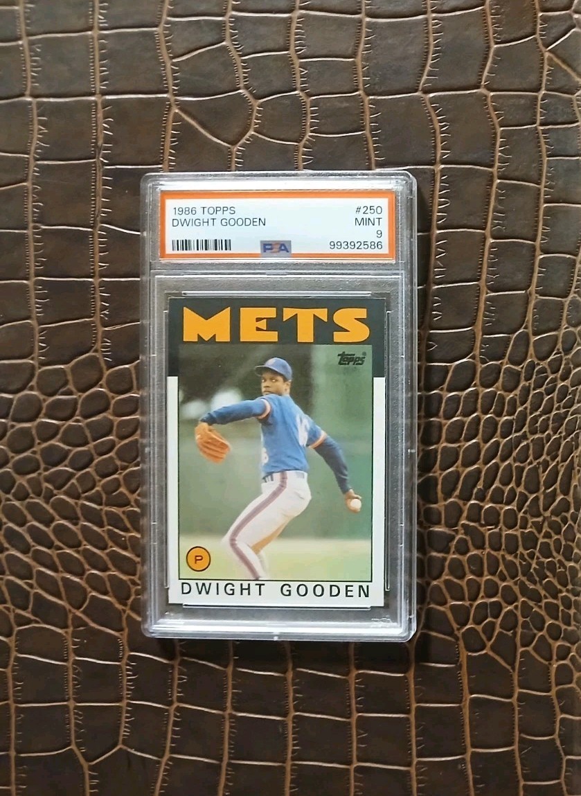 1986 Topps #250 Dwight Gooden🏆PSA 9🏆(pop. 226)🎈