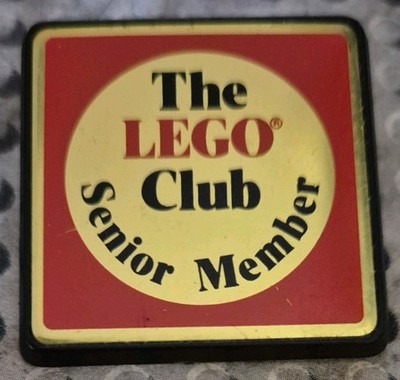 Sammler Pin Anstecker The Lego Club Senior Member Stein Konstrukteur Fan - Kunststoff