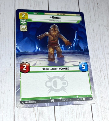 Gungi Finding Himself Legends of the Force Star Wars Unlimited Jedi