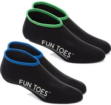 Neoprene Socks for Water Sports for Women Men - 2 PAIRS of Snorkel Fin Sock...