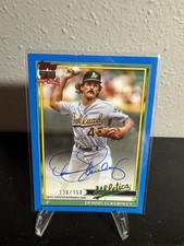2026 Topps Series 1 Dennis Eckersley 1991 Topps Blue AUTO /150 A's #91A-DE 