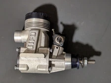 PICCO P60 Rear Exhaust R/C Engine, ABC, Turns Free with Good Compression