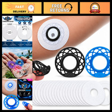 2 Reusable CGM Sensor Guards 20 Adhesive Patches for Libre 3 MiniMed