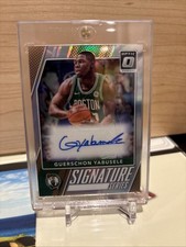 2017-18 Panini Donruss Optic Signature Series Guerschon Yabusele #9 (AU, RC)