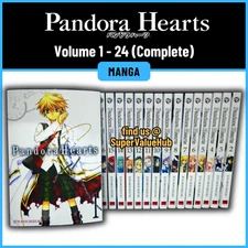 Pandora Hearts (Vol 1-24) Manga Complete Set English Comic Full/Loose Series