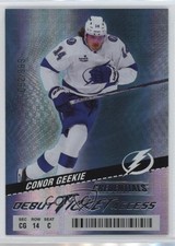 2024-25 Upper Deck Credentials Debut Ticket Access 92/999 Conor Geekie #114 7l6