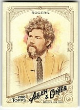2018 Topps Allen & Ginter #161 Austin Rogers Jeopardy Baseball