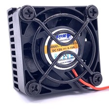 Easycargo 40mm Heatsink Fan 12V Kit, Cooler Heat Sink 40x40mm  Ball...