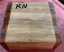 ONE KILN DRIED EXOTIC ROSEWOOD BLANK TURNING WOOD BOWL/PLATTER 6" x 6" x 2" RN