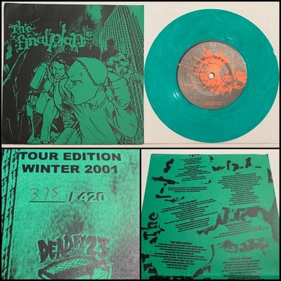 THE FINAL PLAN Dead End Nights 7  Tour Vinyl #d/78-Roses Never Fade Integrity