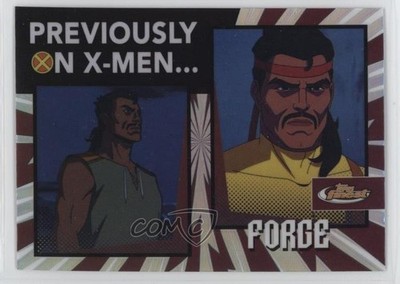 2025 Topps Finest X-Men '97 Previously On X-Men Forge #PO-18 0y8x