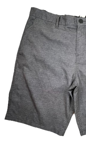 Hurley Shorts Gray Striped Sz 33 Style G5184-00 MWS0005680 9.5” Inseam - Picture 2 of 12