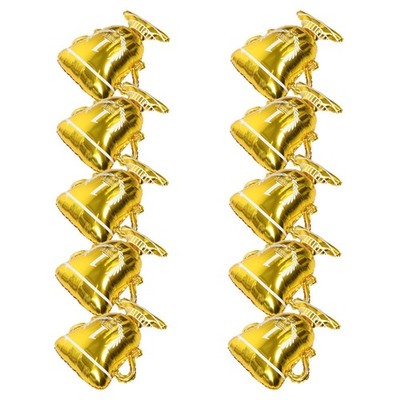 10 Pcs Große Goldene Trophäenballons Geburtstagsparty-Dekoration