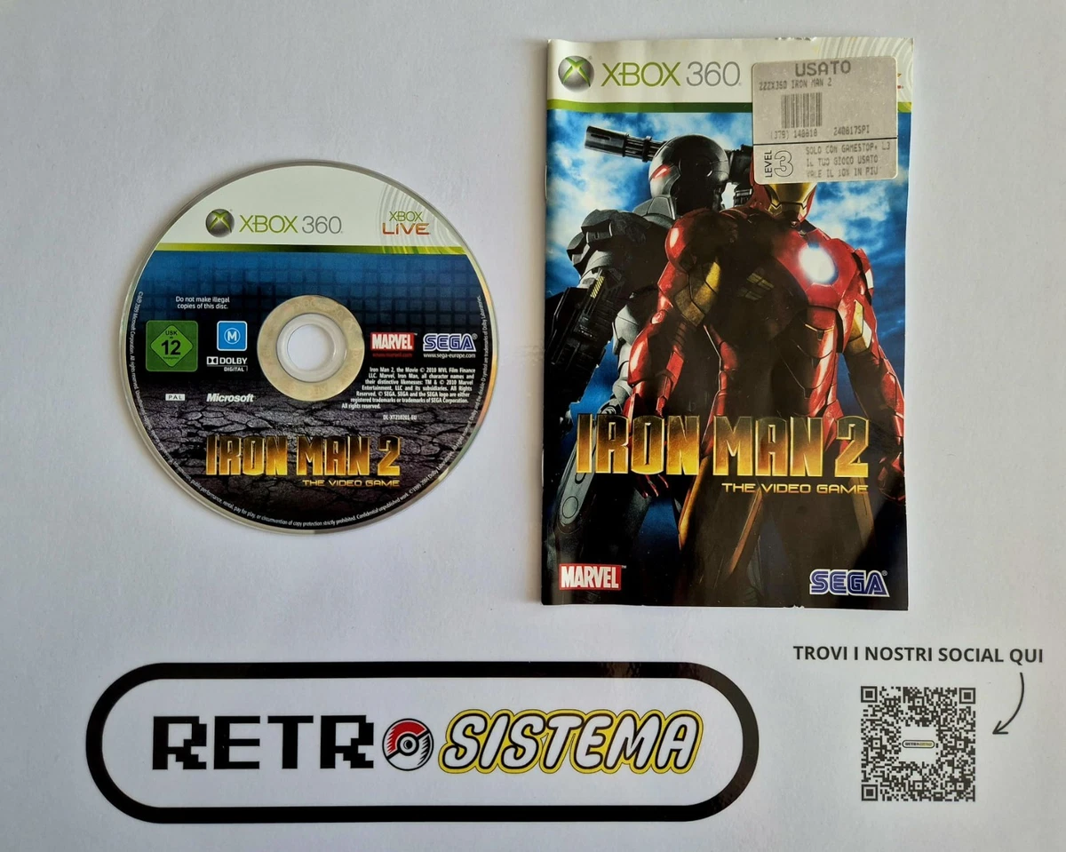 Microsoft Xbox 360 - Iron Man 2: The Video Game PAL UK multilingüe con italiano