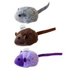 Interactive Cats Toy with Real Squeaky Mouse Electronic Sound Chirping Kitten To