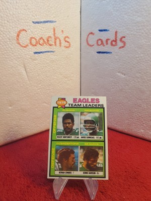 1979 Topps NFL Philadelphia Eagles TEAM LEADERS #151 Carmichael, Edwards