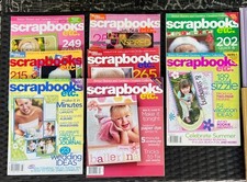 16 Scrapbooks Etc Magazine Lot  Memory Makers  Keepsakes Scrapbooking Book 