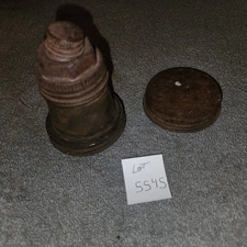 Vintage Metal Kerosene Gas Collectible Oil Can Lid Cap Country Farm Barn Find 