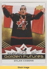 2020 Upper Deck Team Canada Juniors Golden Futures Dylan Cozens #GF-19 READ w1s
