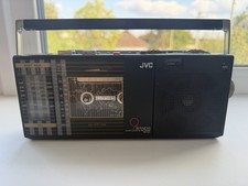 JVC RC-S22W Vintage Radio Cassette Recorder Made in Japan FOR PARTS / REPAIR