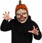 Creepy Evil Scary Halloween Clown Mask Latex Evil JESTER CLOWN