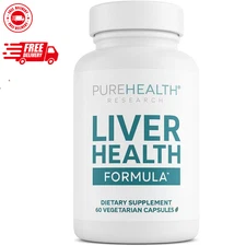 PureHealth Research Liver Health – Detox & Cleanse Repair Formula – 60 Capsules