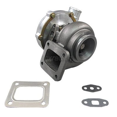 CXRacing T4 T67 Turbo Charger Turbocharger .81AR P Trim 67mm Wheel 500+ HP