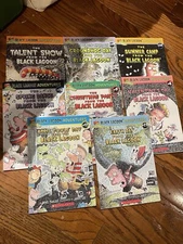 Lot of 8 Black Lagoon Adventures chapter books PB Mike Thaler & Jared Lee