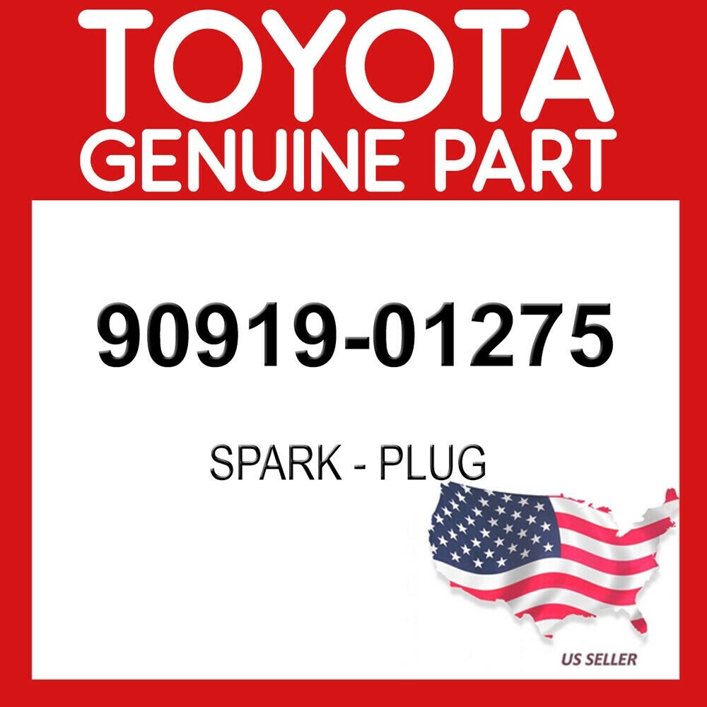 Toyota Genuine 90919-01275 Plug Spark 9091901275 OEM