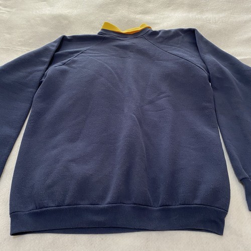 Sudadera De Colección Años 80 Universidad De Michigan Wolverines XL Cuello Hecha en EE. UU. - Imagen 12 de 15
