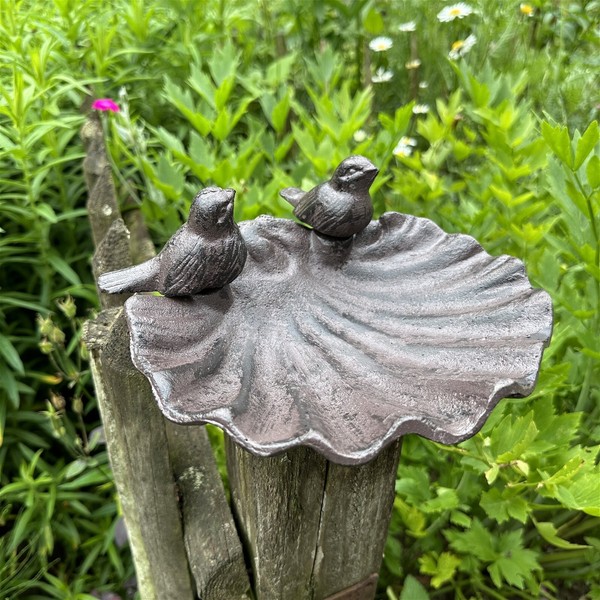 VogelträNke Romantisch, Vogelbad - TräNke Oder Als Futterschale FüR VöGel-image