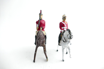 Soldats cavaleries français en plomb peint