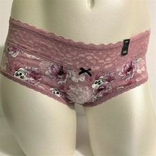Torrid Cheeky Panties Underwear Floral Wide Lace Skulls Plus Size 6 30