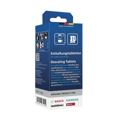 Siemens Coffee Machine Descaler Descaling Tablets x 6 Genuine eBay