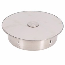 Stainless Steel Chimney Cowl Flue Liner Cap Stove Pipe Rain Cover Duct Closure